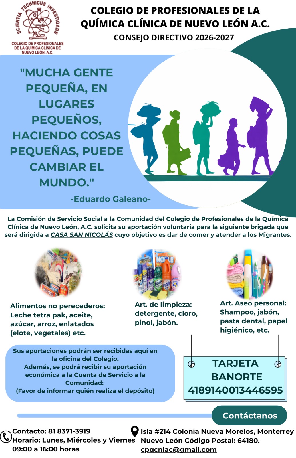 Colegio de Profesionales de la Quimica Clinica de Nuevo León A.C.
